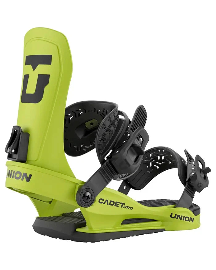 Cadet Pro Snowboard Bindings - Cyber Lime 2026
