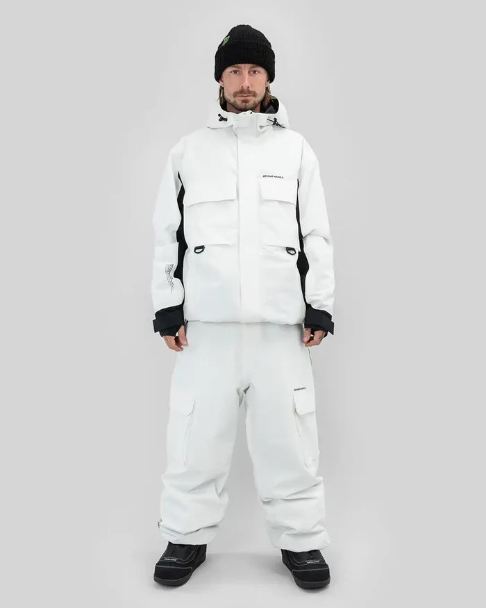Cargo 2L Snow Pants - White