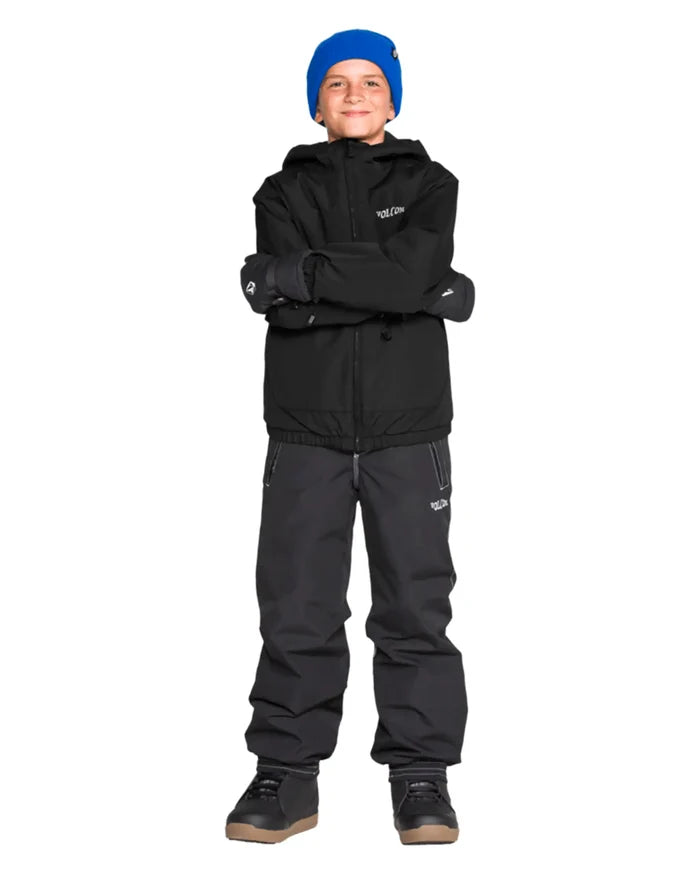 Chaos Insulated Youth Winter Jacket - Black