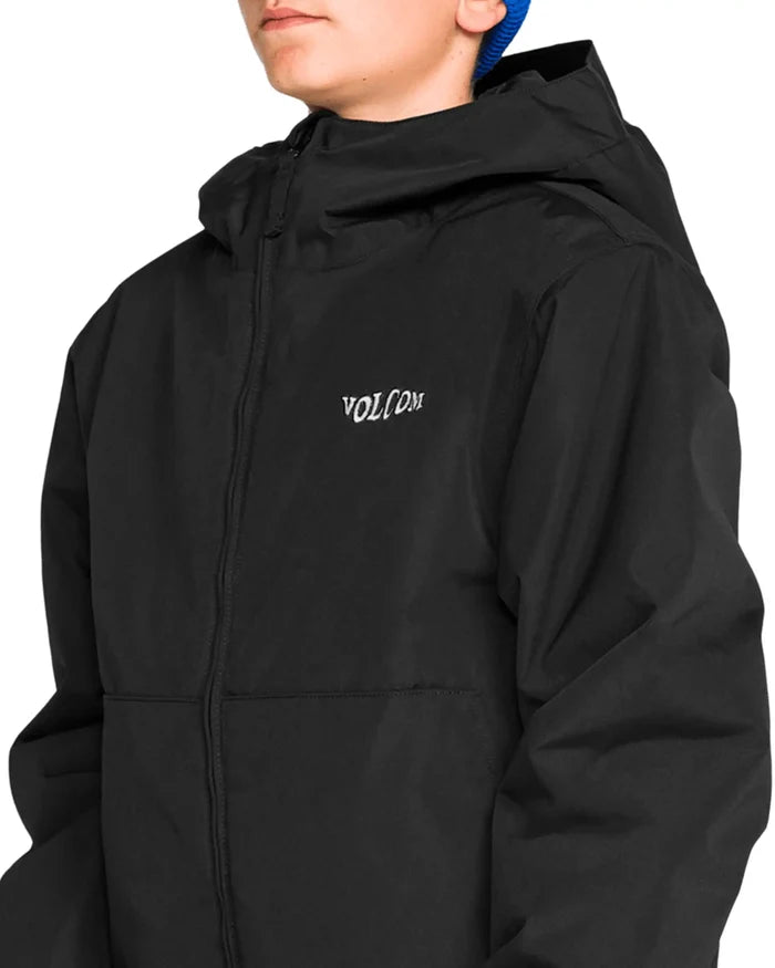 Chaos Insulated Youth Winter Jacket - Black