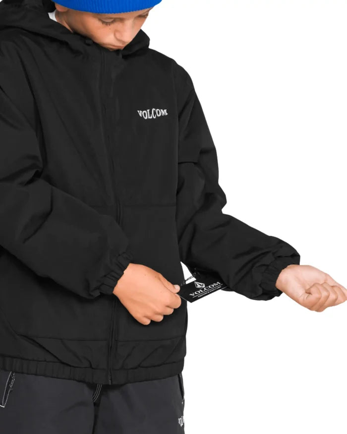 Chaos Insulated Youth Winter Jacket - Black