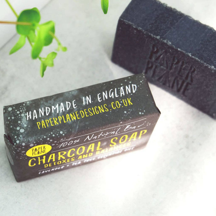 Charcoal Bar 100% Natural Vegan Soap