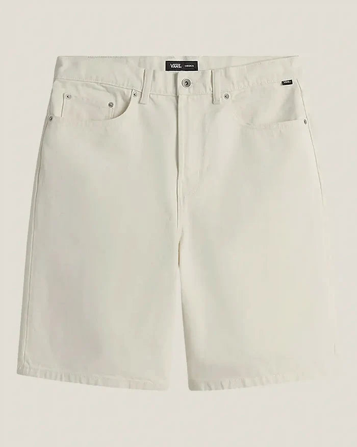 Check-5 Baggy Denim Shorts - Marshmallow