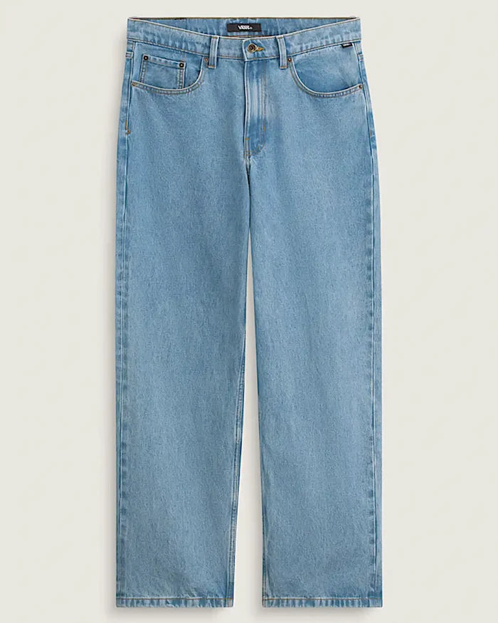 Check-5 Loose Jeans - Stonewash/Blue