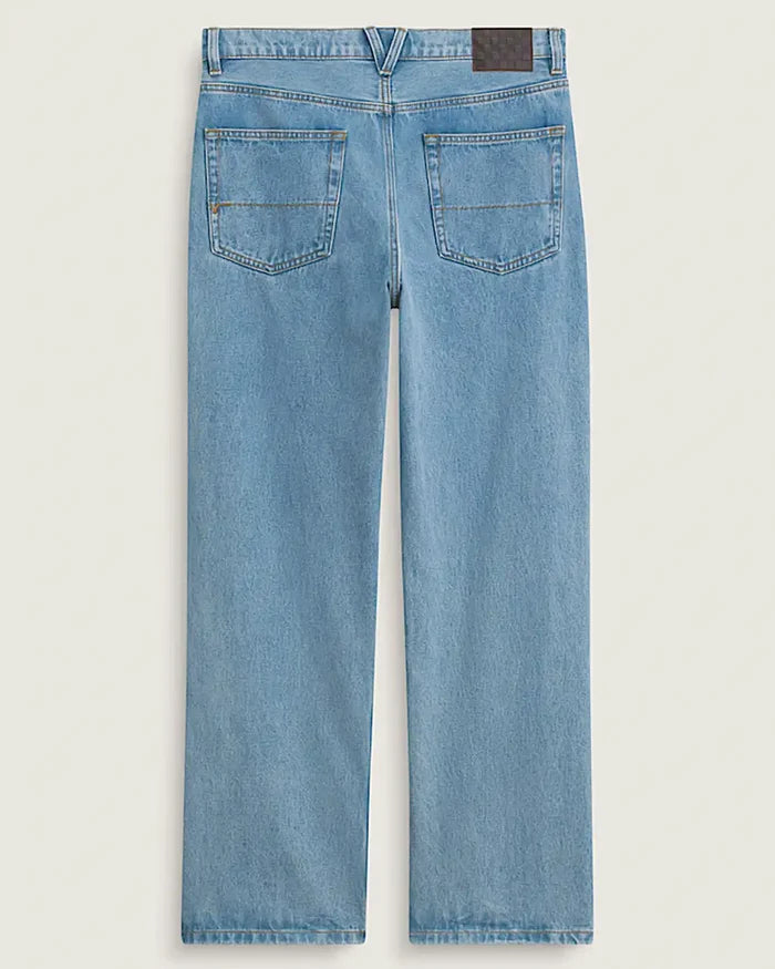 Check-5 Loose Jeans - Stonewash/Blue