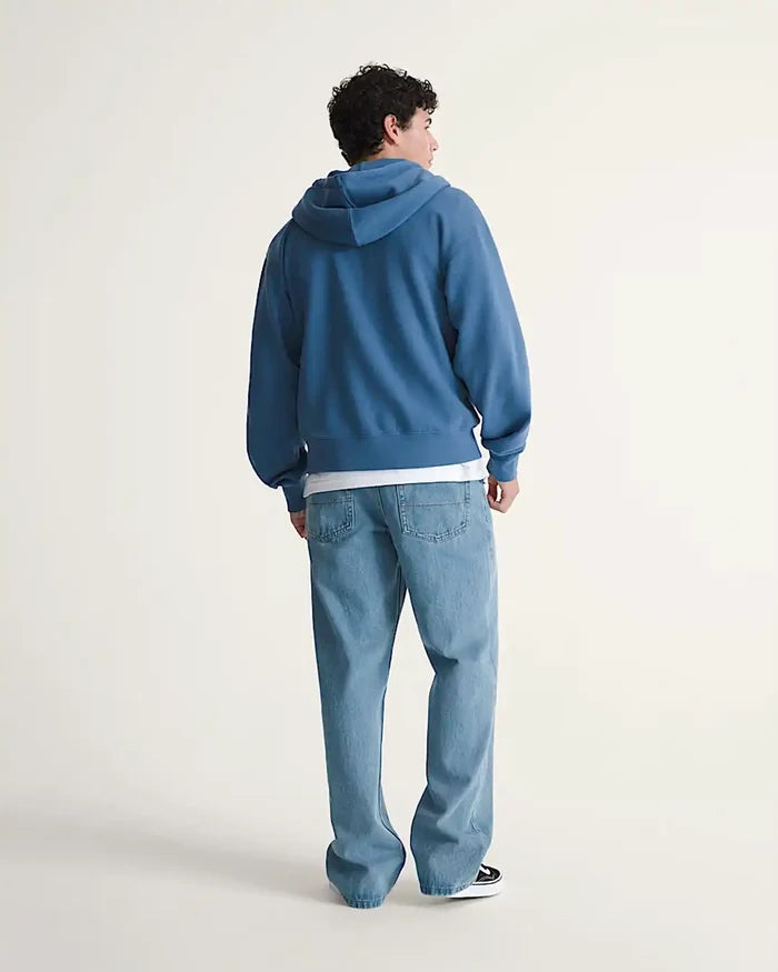 Check-5 Loose Jeans - Stonewash/Blue
