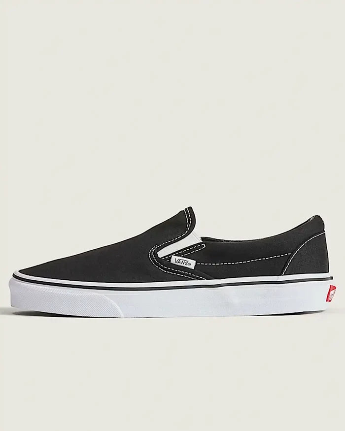 Classic Slip-On Shoes - Black