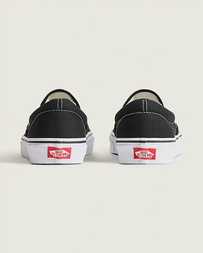 Classic Slip-On Shoes - Black