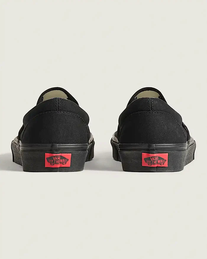 Classic Slip On Shoes - Black/Black