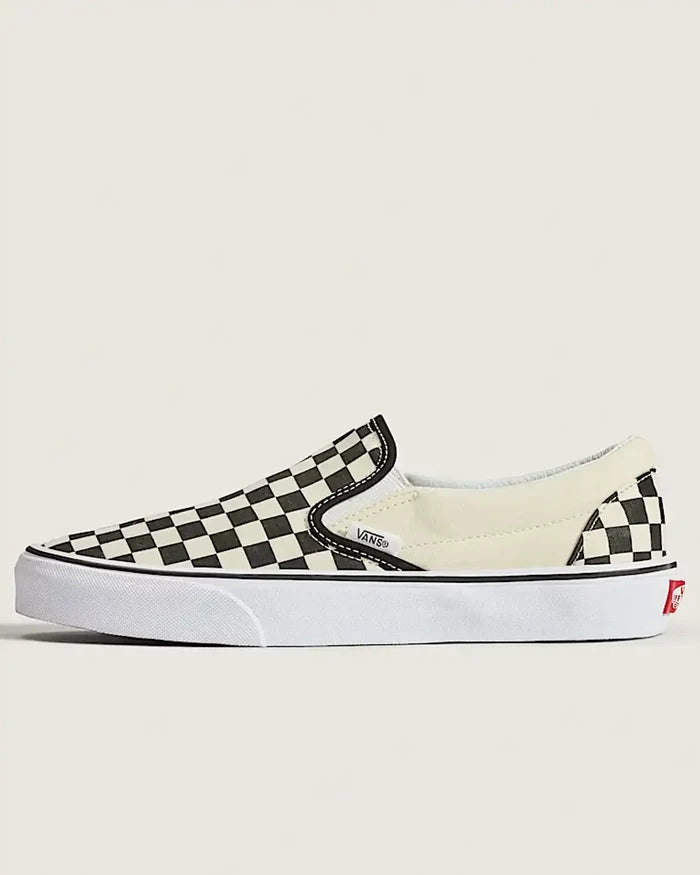 Classic Slip-On Shoes - Checkerboard