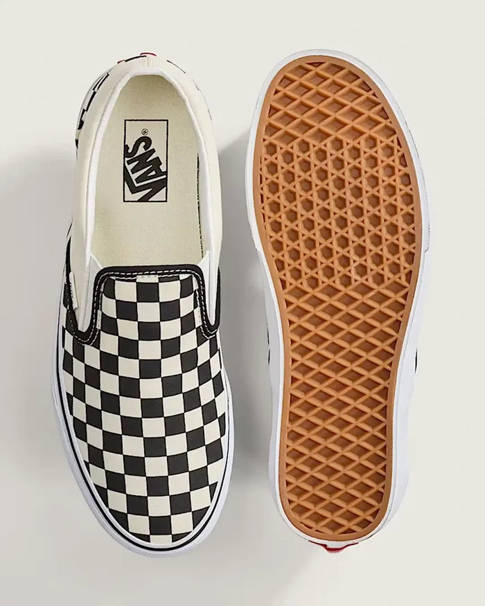 Classic Slip-On Shoes - Checkerboard