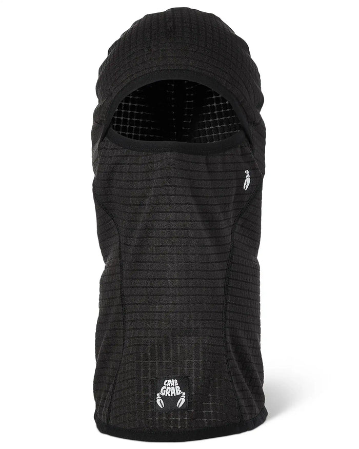 Clawva Waffle Fleece Balaclava - Black