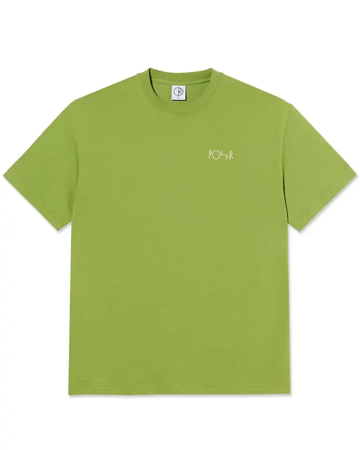 Contrast - Stroke Logo T-Shirt - Peridot