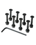 Countersunk Hardware - Black