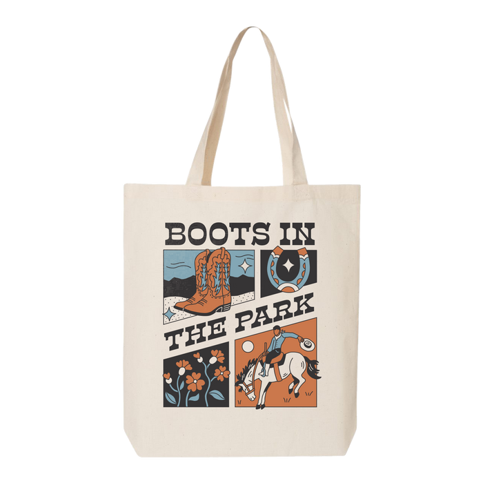 Country Boots In The Park Tote