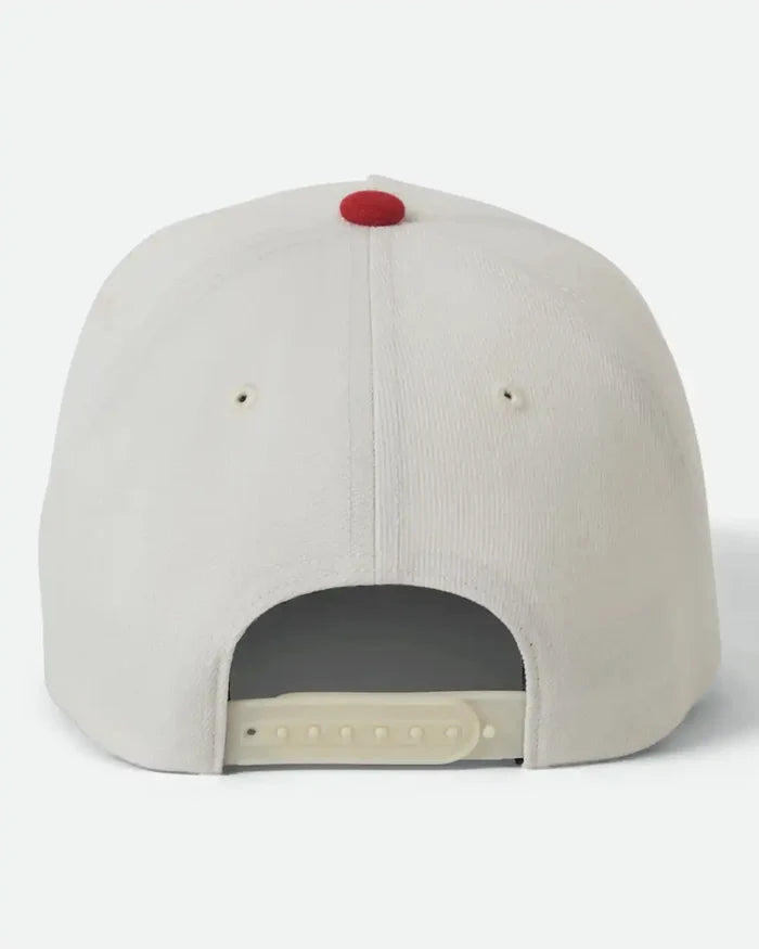 Crest C Mp Snapback Hat - Off White