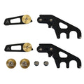 Crossbar Clips Through-Mount - Black/Black - Boutique Adrenaline