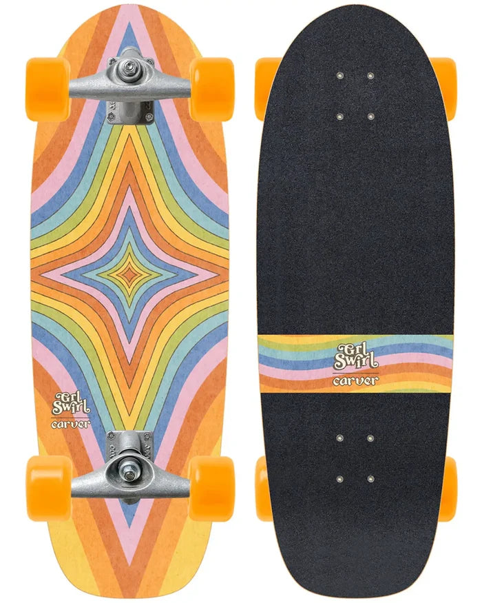 Cx Grlswirl Daydream Complete Surfskate