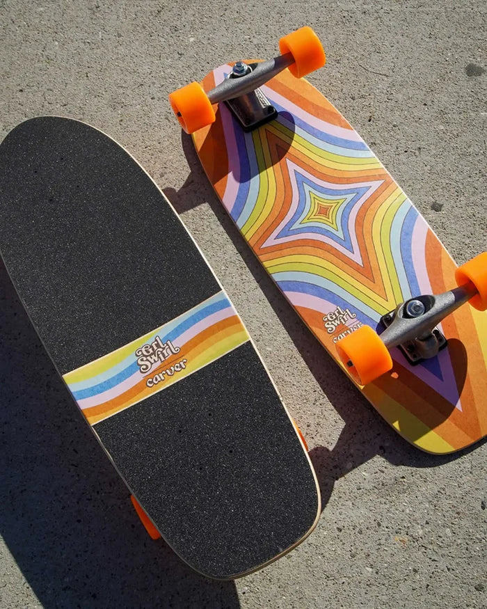 Cx Grlswirl Daydream Complete Surfskate