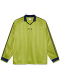 Davie Long Sleeve T-Shirt - Peridot/Dark Blue