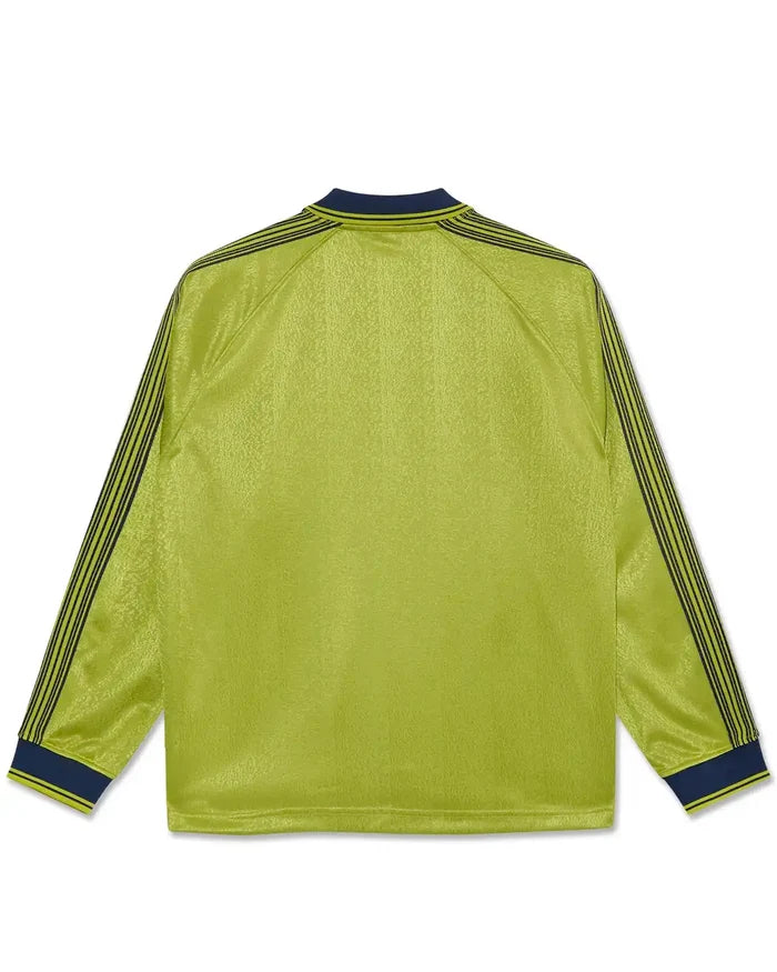 Davie Long Sleeve T-Shirt - Peridot/Dark Blue