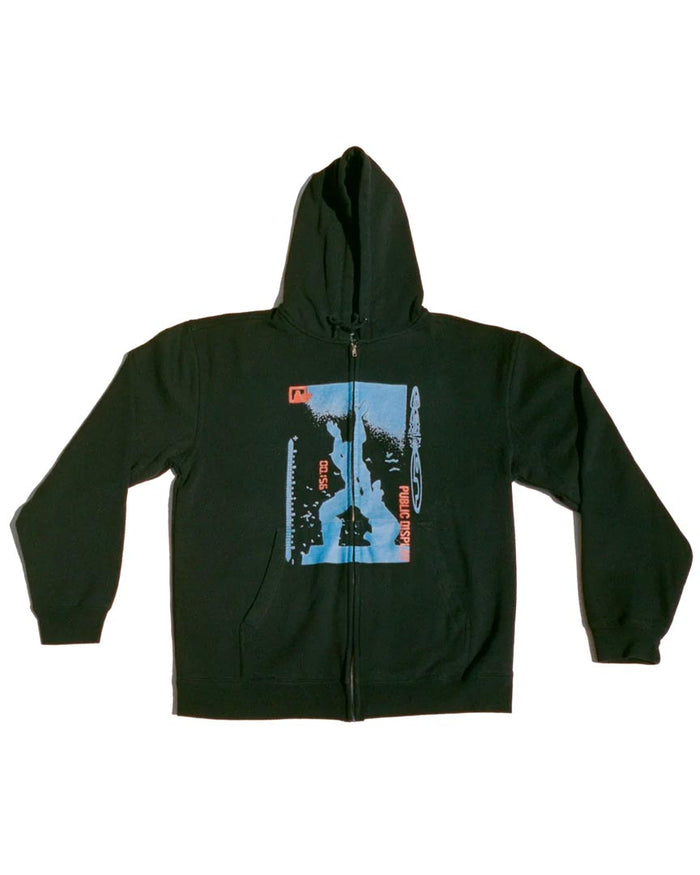 Display Zip-Up Hoodie - Black