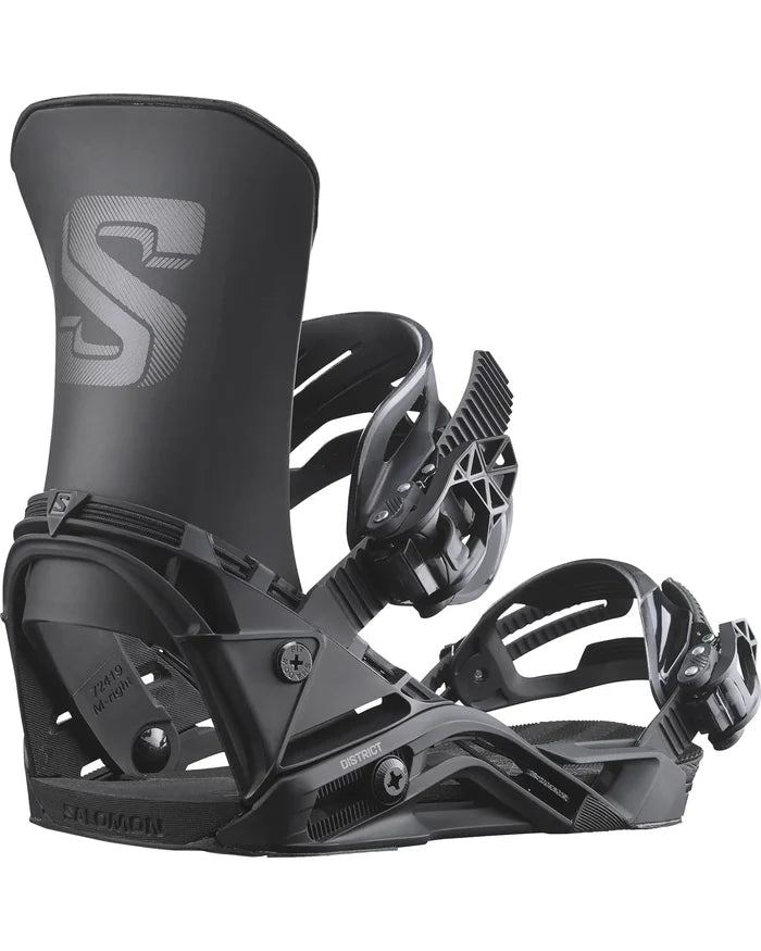 District Snowboard Bindings - Black 2027