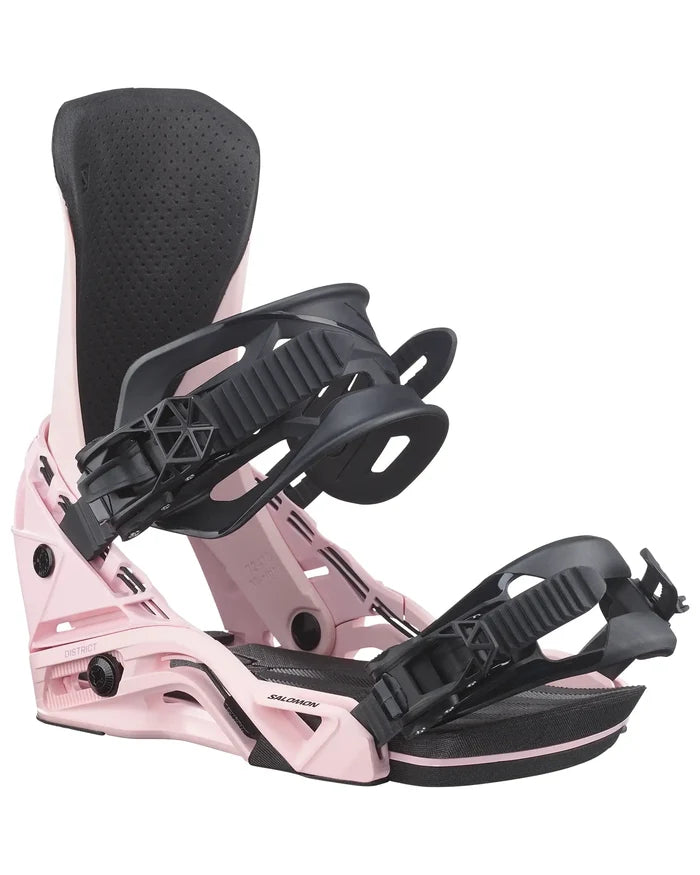 District Snowboard Bindings - Icy Pink 2027