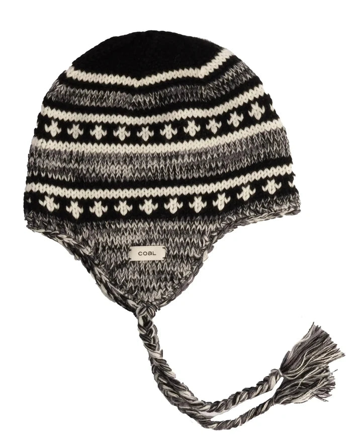 Dori Beanie - Black/White