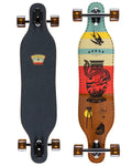 Drop Thru Artist Jess Mudgett Axis 37 Complete Longboard