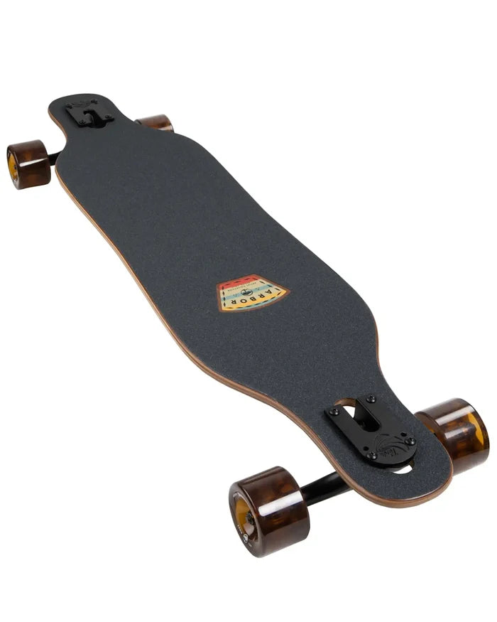 Drop Thru Artist Jess Mudgett Axis 37 Complete Longboard