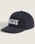 Drop V Logo Snapback Hat - Black
