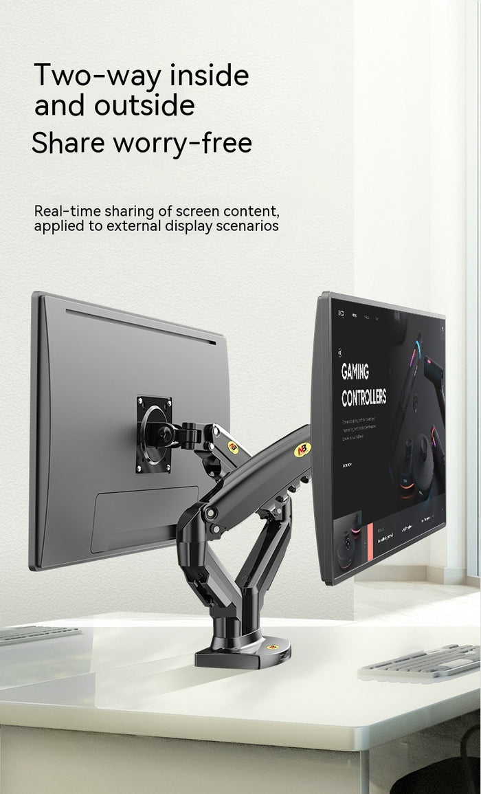 Dual Screen Monitor Screen Bracket