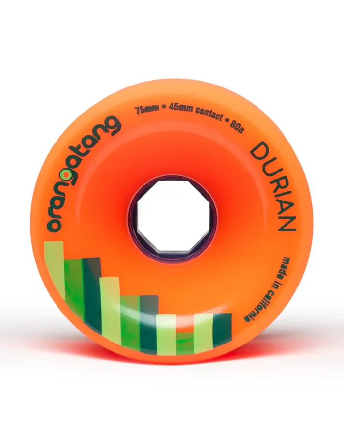Durian Longboard Wheels - Orange