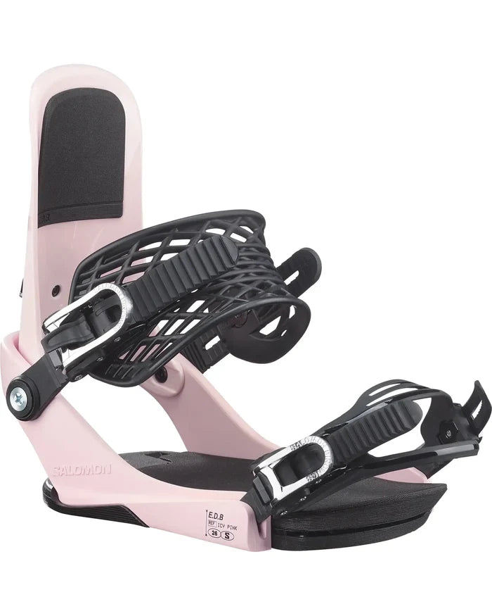Edb Snowboard Bindings - Icy Pink 2027