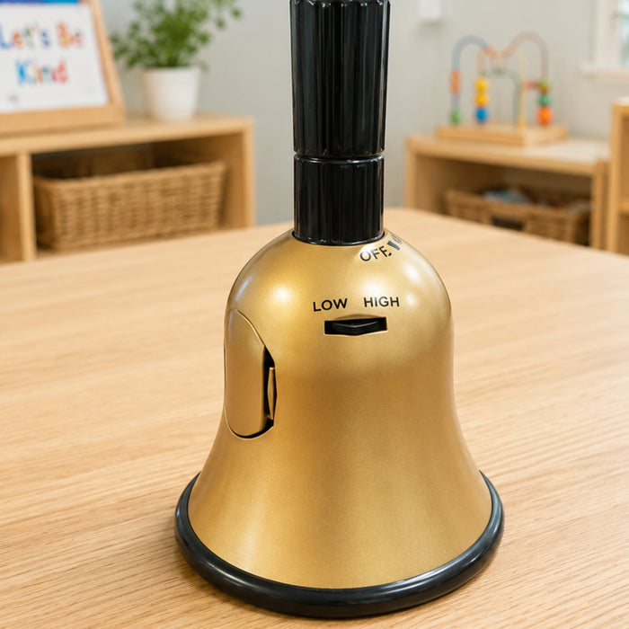 Electronic No Yell Classroom Bell with 7 Sound Effects