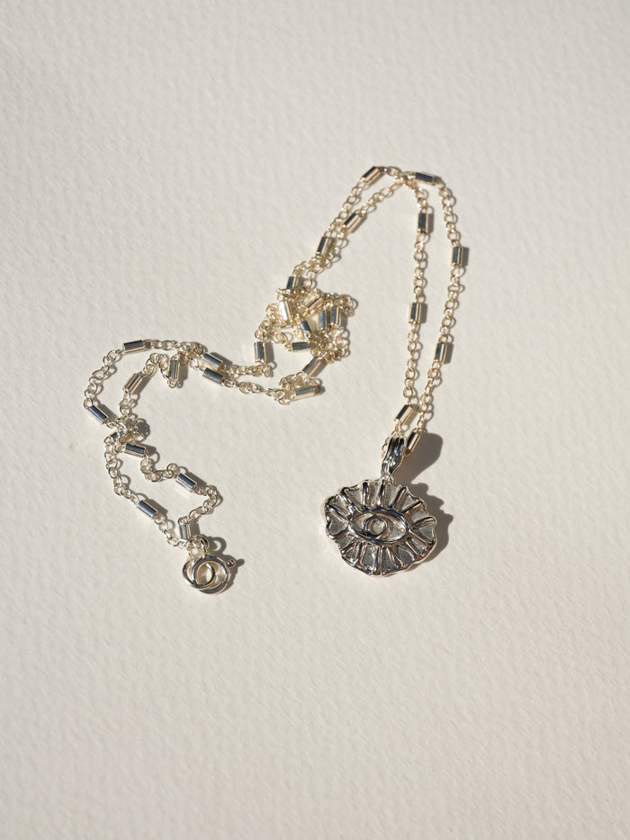 Evil Eye Molten Medallion