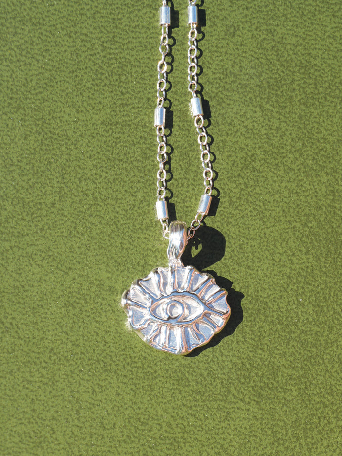 Evil Eye Molten Medallion
