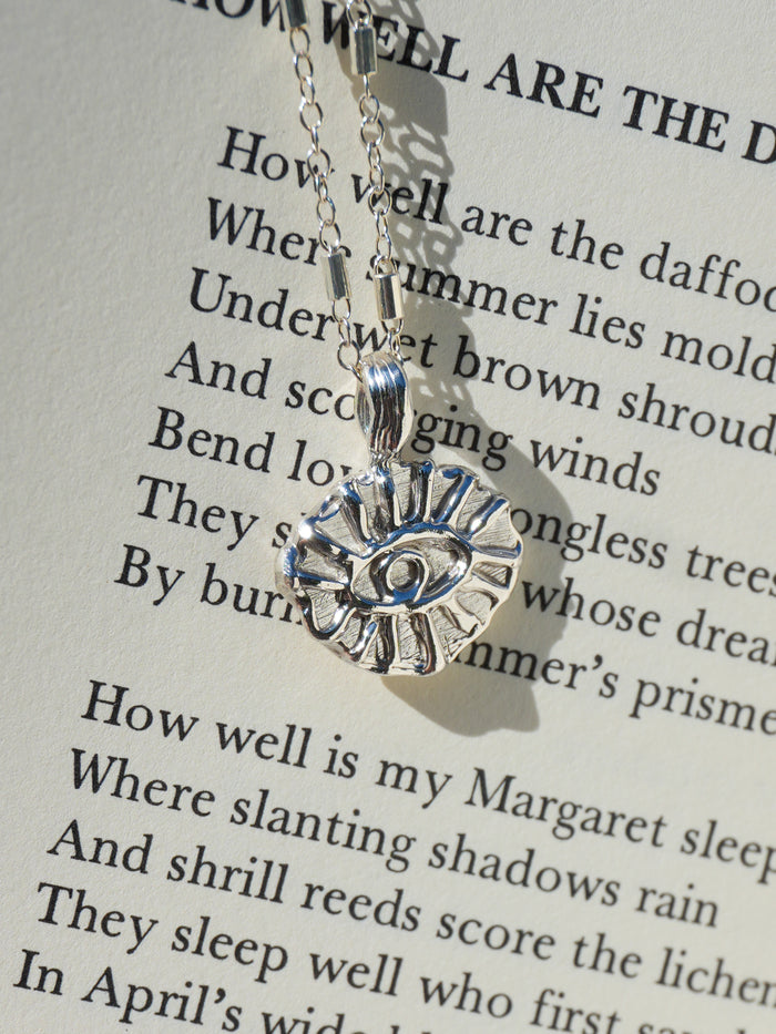 Evil Eye Molten Medallion