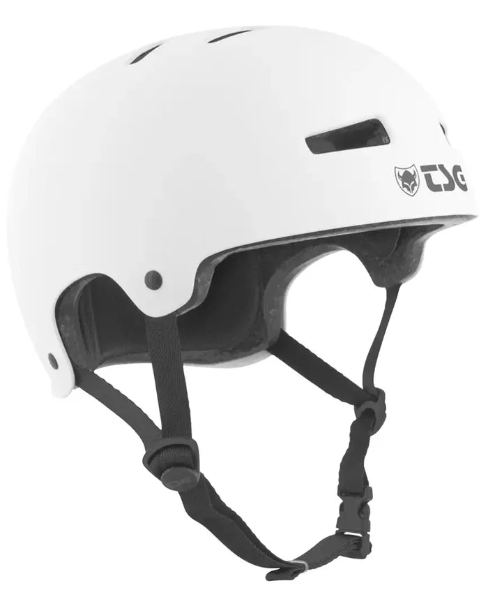 Evolution Solid Color Helmet - Satin White
