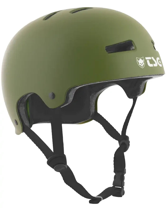 Evolution Youth Solid Color Helmet - Satin Olive