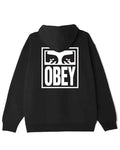 Eyes Icon 2 French Terry Hoodie - Black