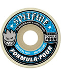 F4 99D Conical Full Skateboard Wheels - Natural
