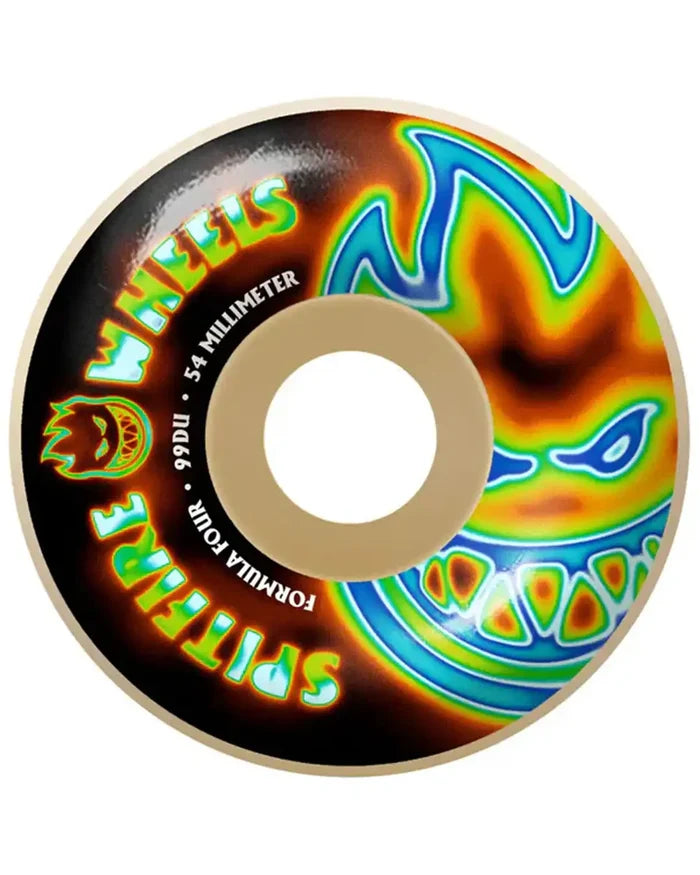 F4 99D Radioactive Bighead Skateboard Wheels - 54mm