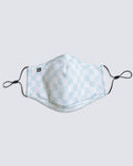Face Mask - Sky Checkerboard