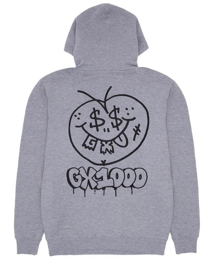Face Plant Hoodie - Heather Grey