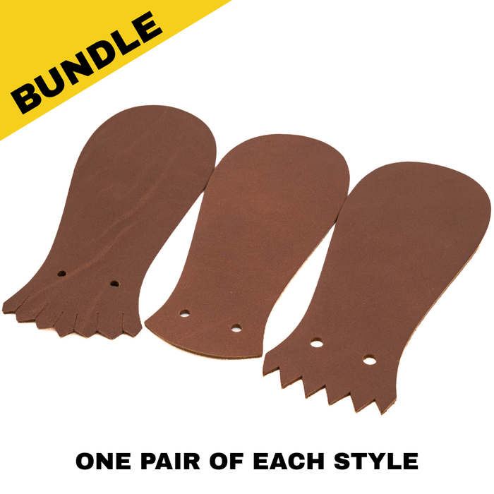 False Tongues/Kiltie Bundle - One Pair of Each Style