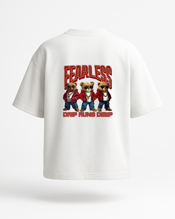 "Fearless: Drip Runs Deep" – Oversized T-Shirt