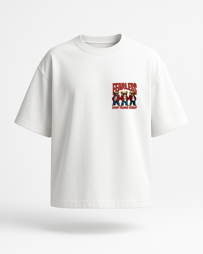 "Fearless: Drip Runs Deep" – Oversized T-Shirt