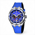 Festina 2024 Chrono Bike Watch - Blue with Rubber Strap